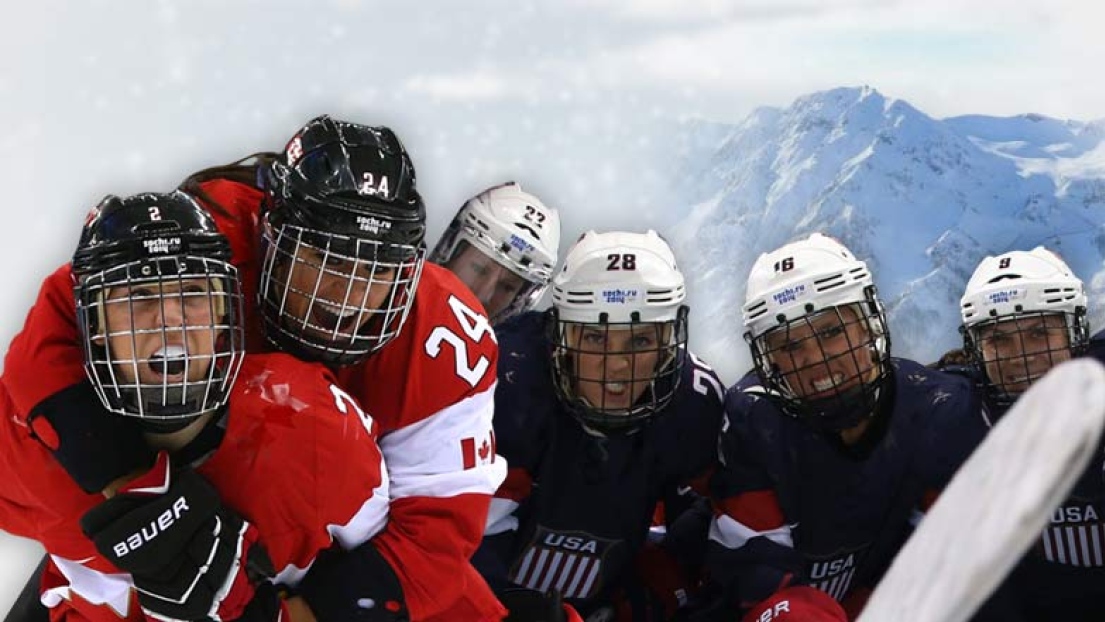 Canada c. États-Unis - hockey féminin