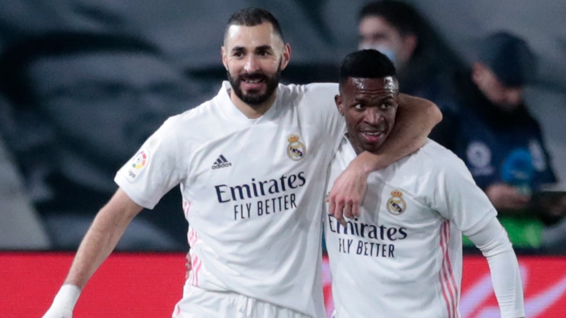 Karim Benzema et Vinicius Junior