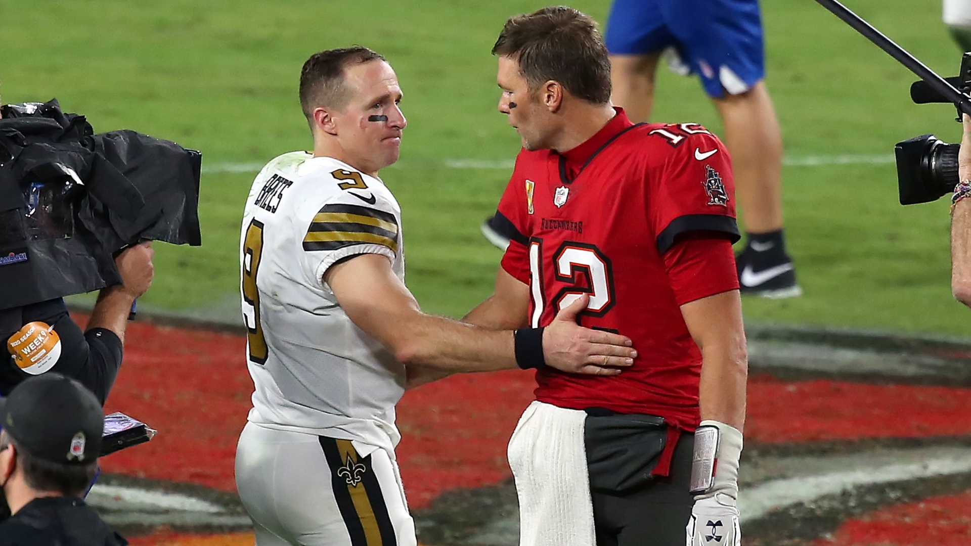 Drew Brees et Tom Brady Drew Brees et Tom Brady