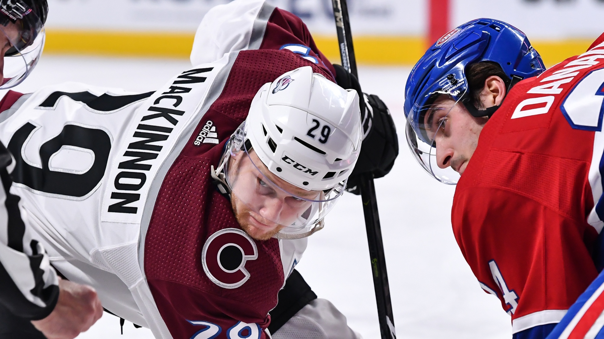 Nathan MacKinnon et Phillip Danault Nathan MacKinnon et Phillip Danault